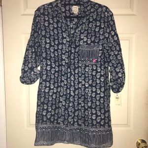 Lucky Brand Button Down Sleepshirt
